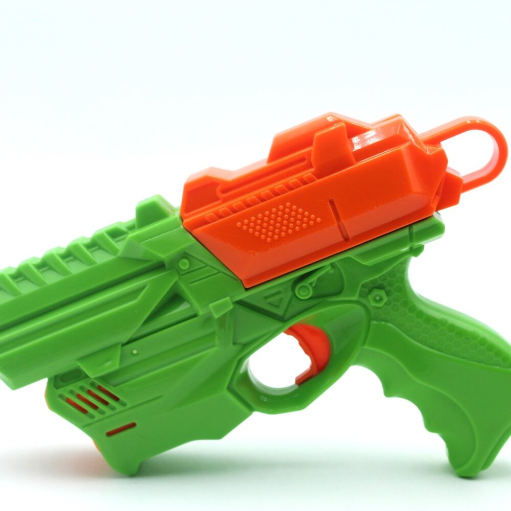 Replacement Hover Shot Green & Orange 5 Dart Gun For Floating Target Game Toy